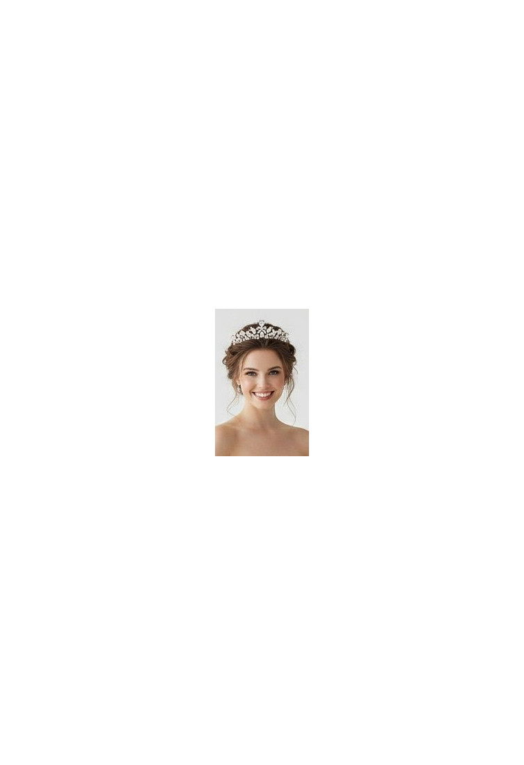 Tiara rodio dorada