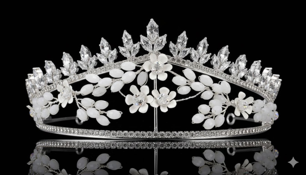 Tiara rodio Raquel