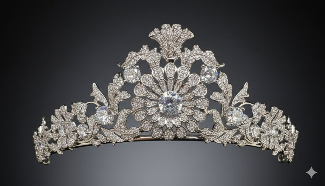 Tiara rodio Victoria