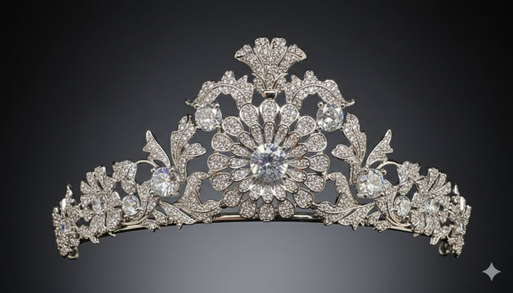 Tiara rodio Victoria