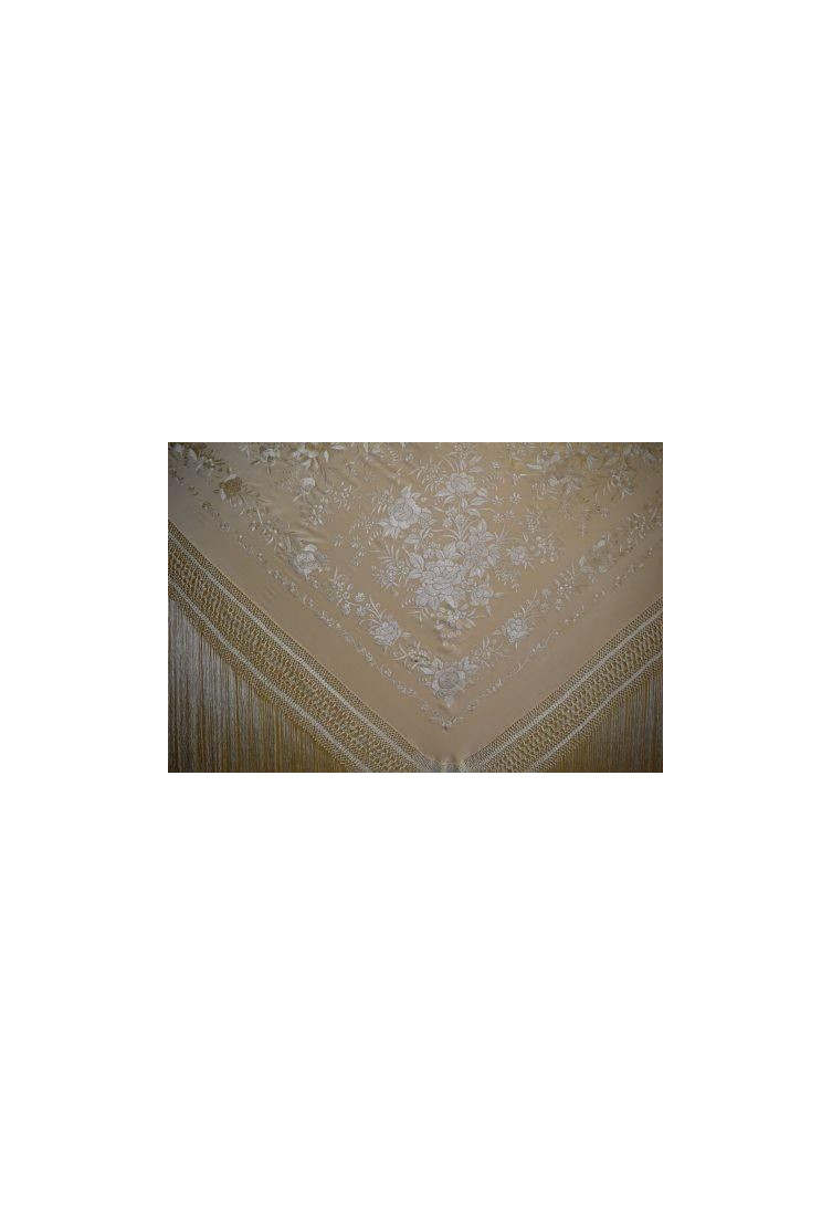Mantón mano seda 140cm