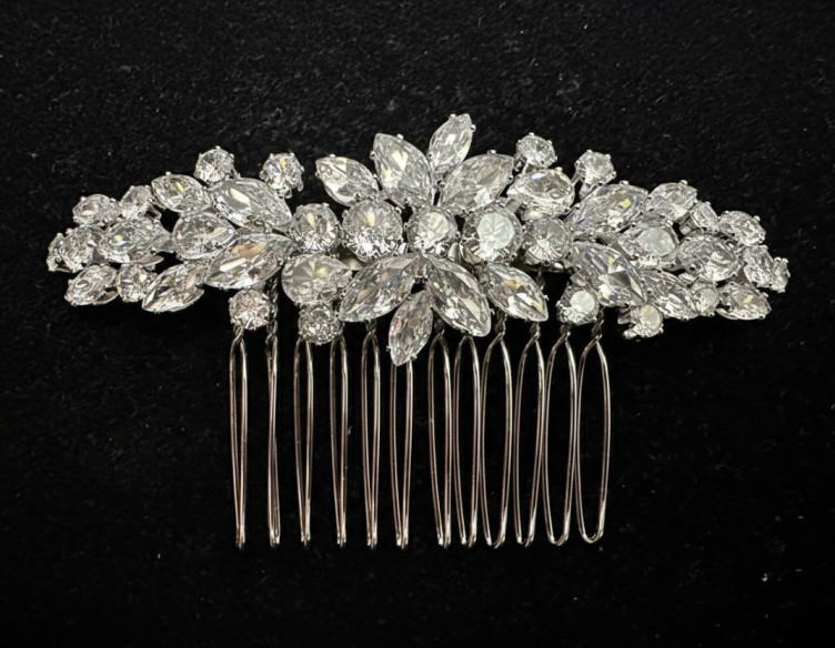 Peinecillo flores cristal