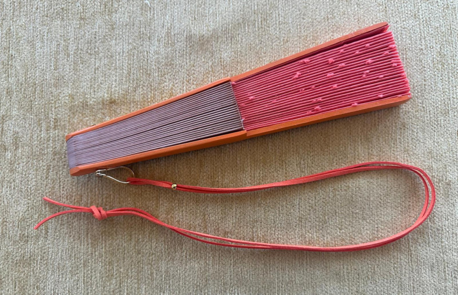 Abanico plumeti con colgador