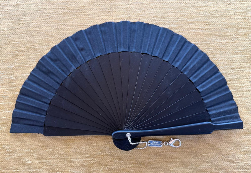 Abanico bolso seda