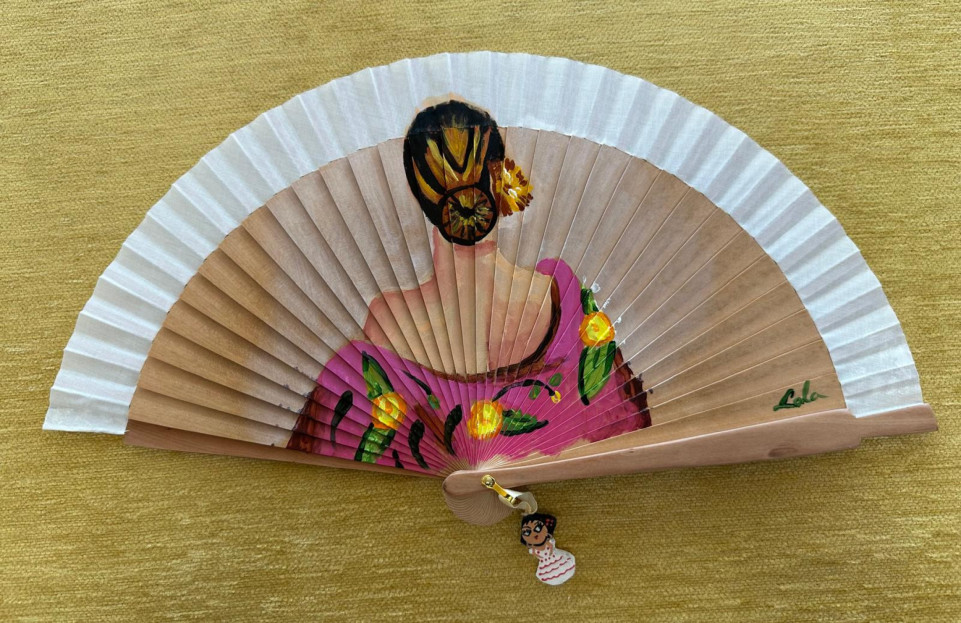 Abanico flamenca