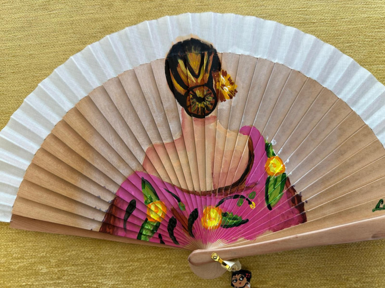 Abanico flamenca