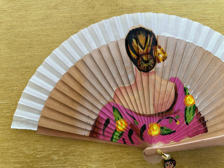 Abanico flamenca