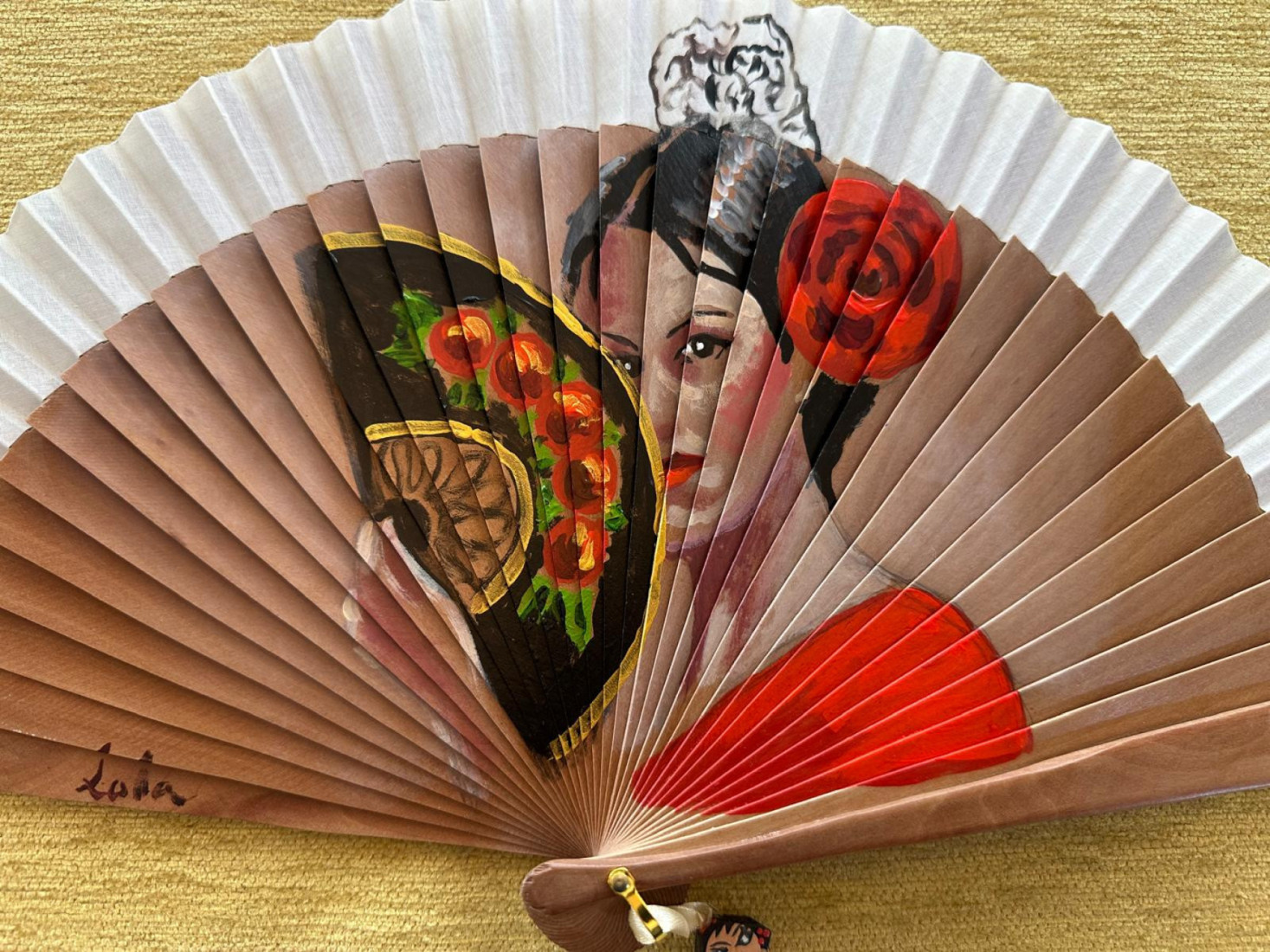 Abanico flamenca
