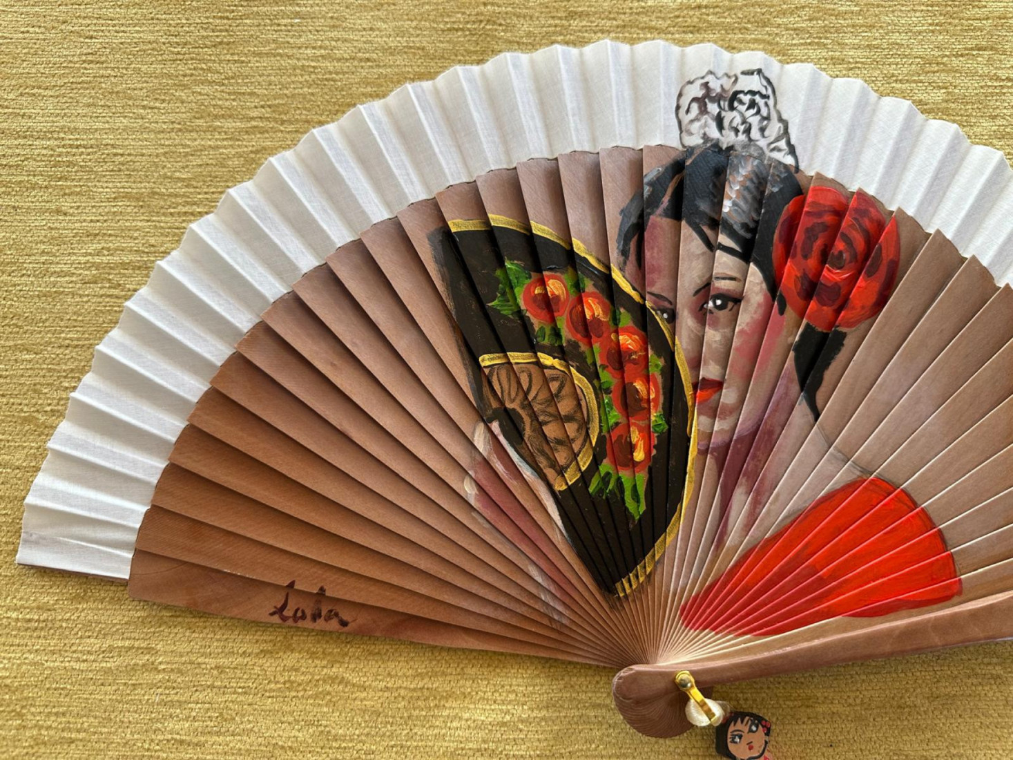 Abanico flamenca