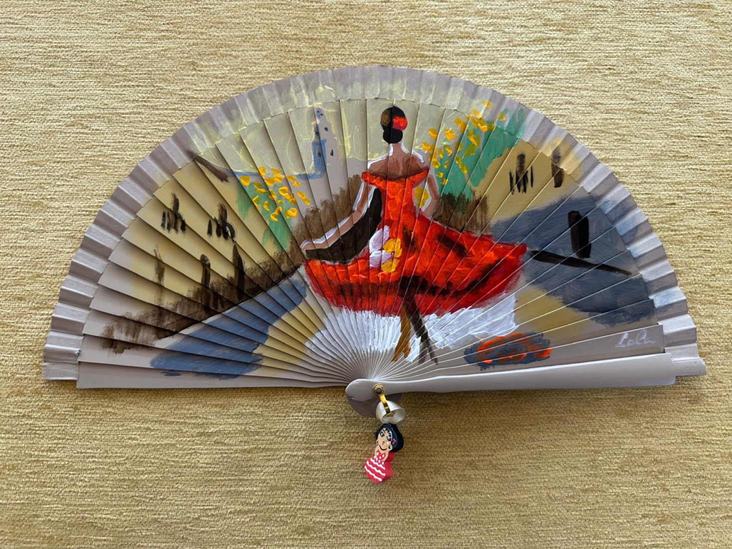 Abanico flamenca