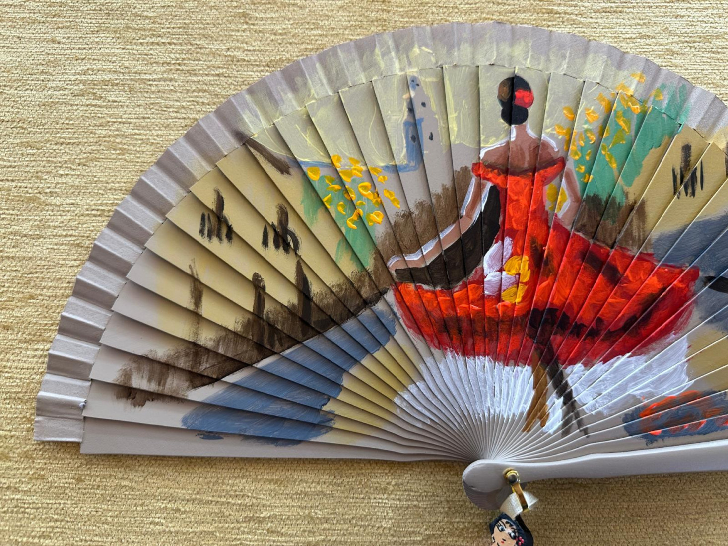 Abanico flamenca