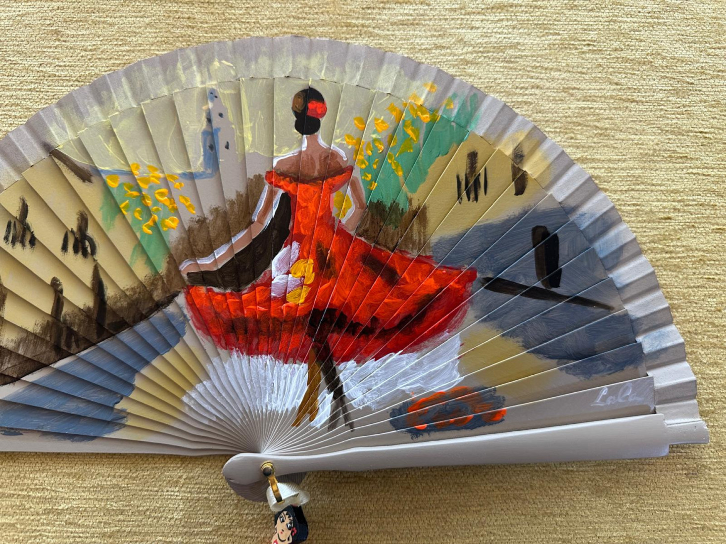 Abanico flamenca