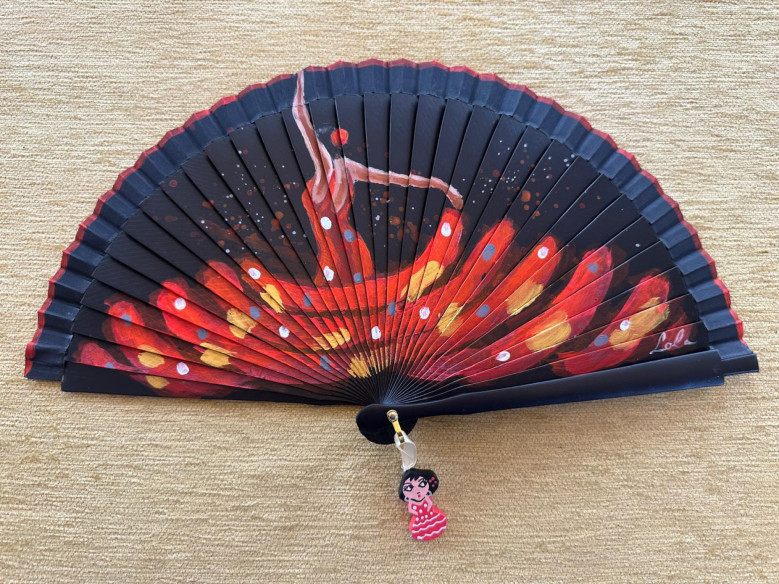 Abanico flamenca