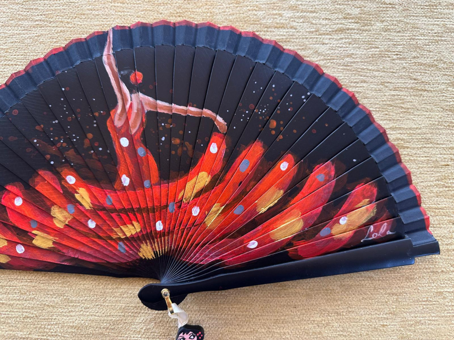 Abanico flamenca