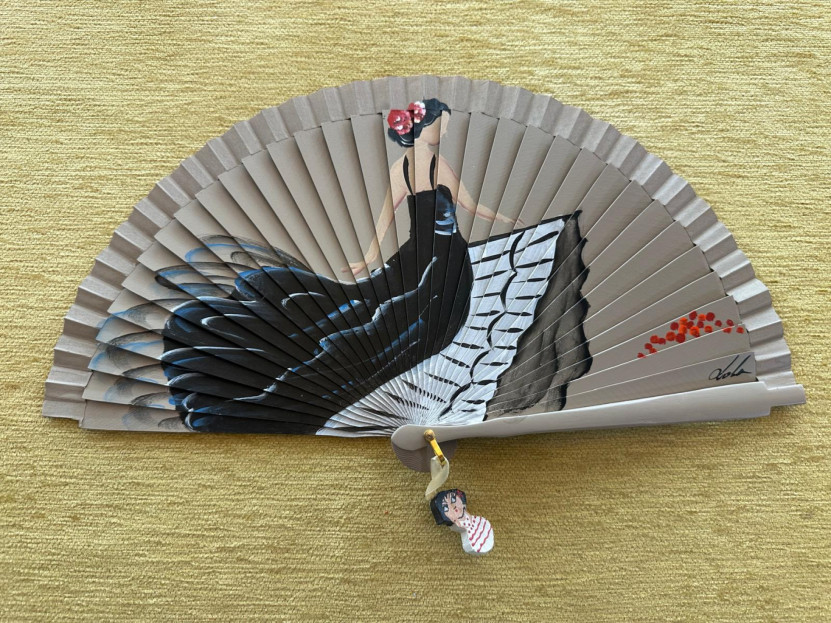 Abanico flamenca