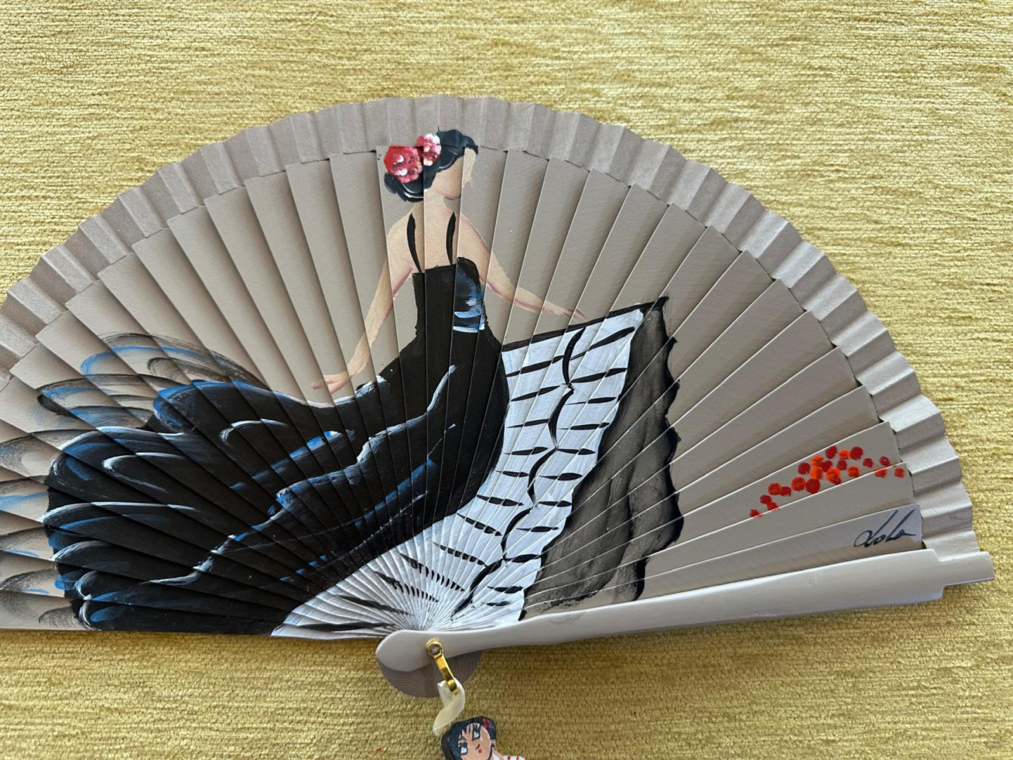 Abanico flamenca