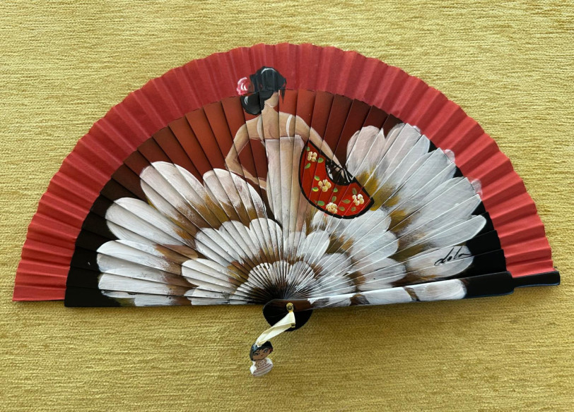 Abanico flamenca