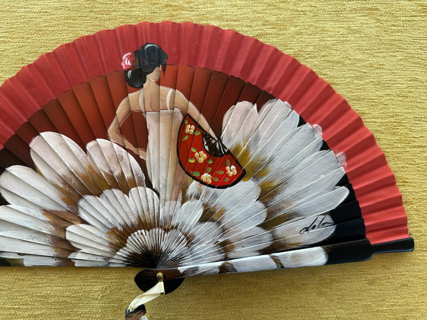 Abanico flamenca