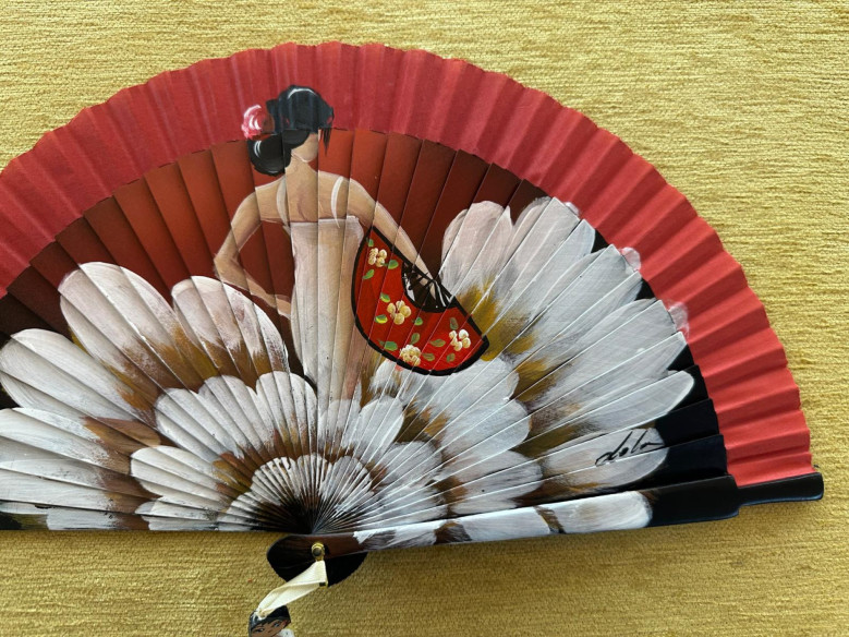 Abanico flamenca