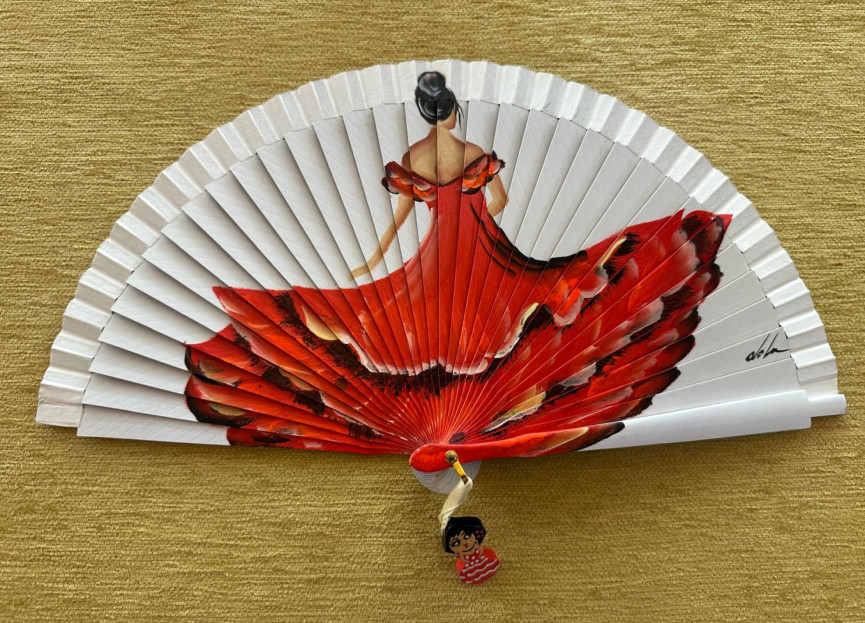 Abanico flamenca
