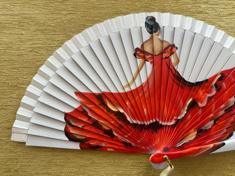 Abanico flamenca