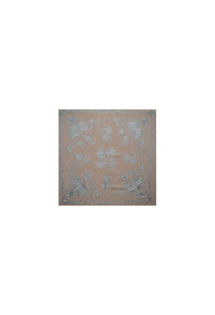 Mantón mano seda 140cm