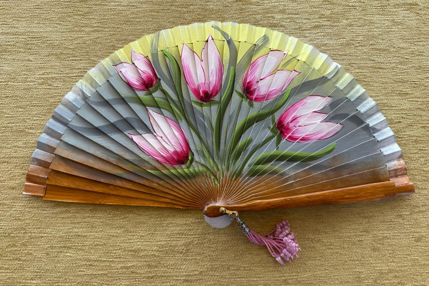 Abanico flores