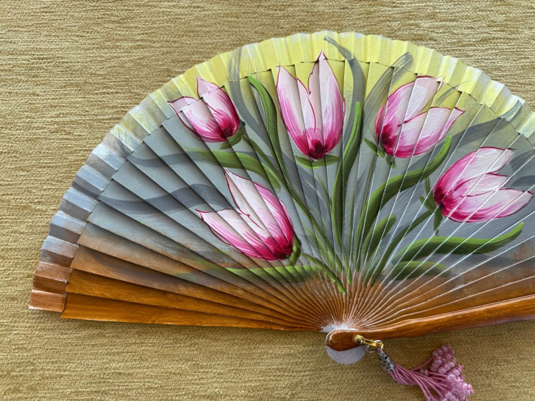 Abanico flores