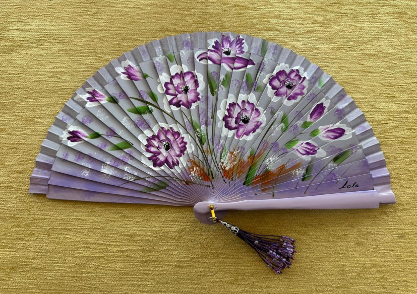 Abanico flores