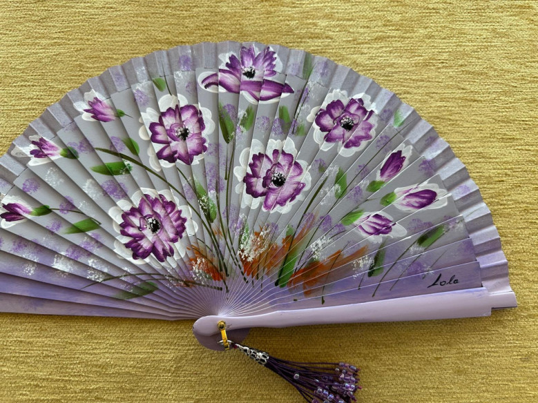 Abanico flores