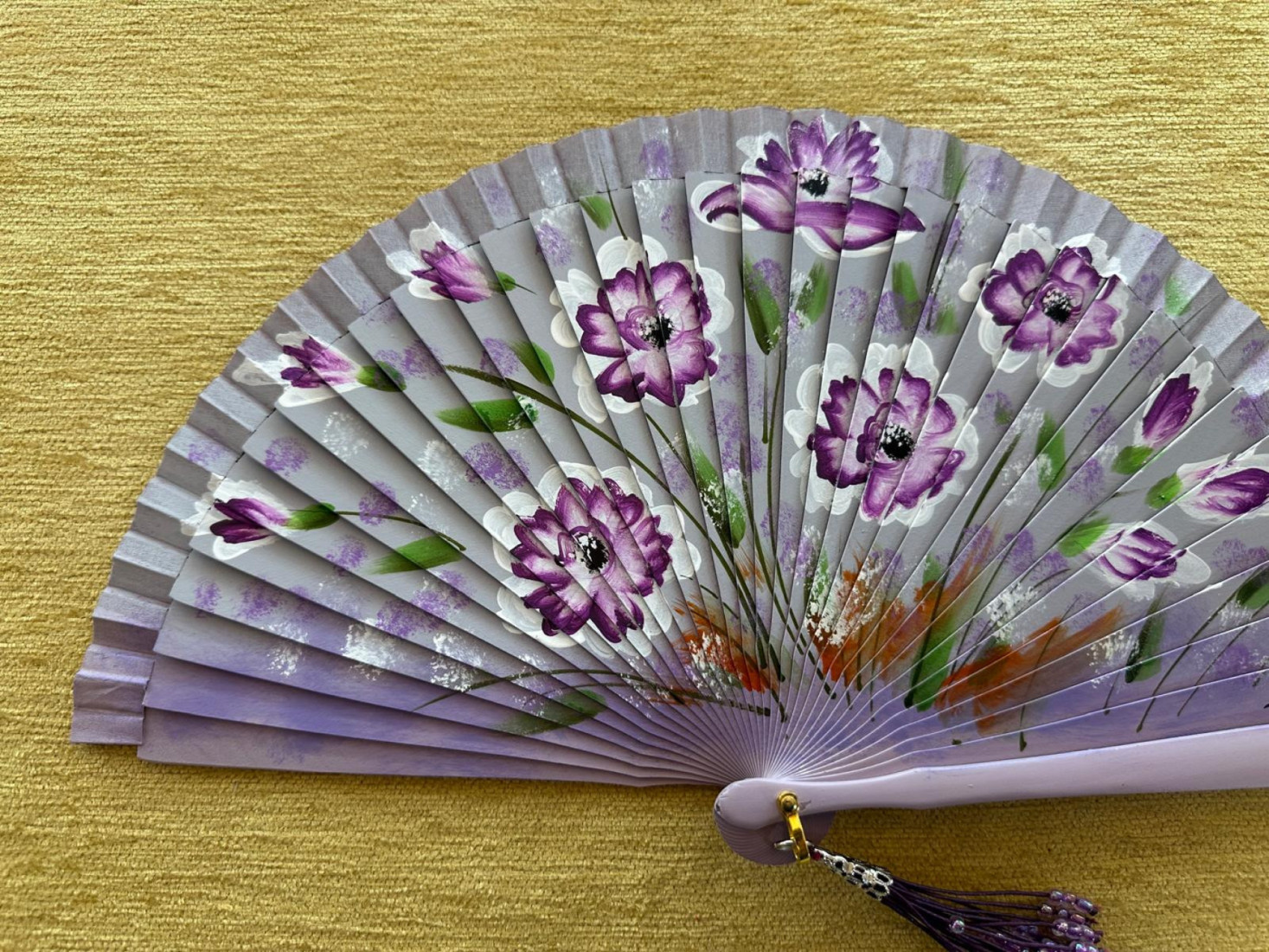 Abanico flores