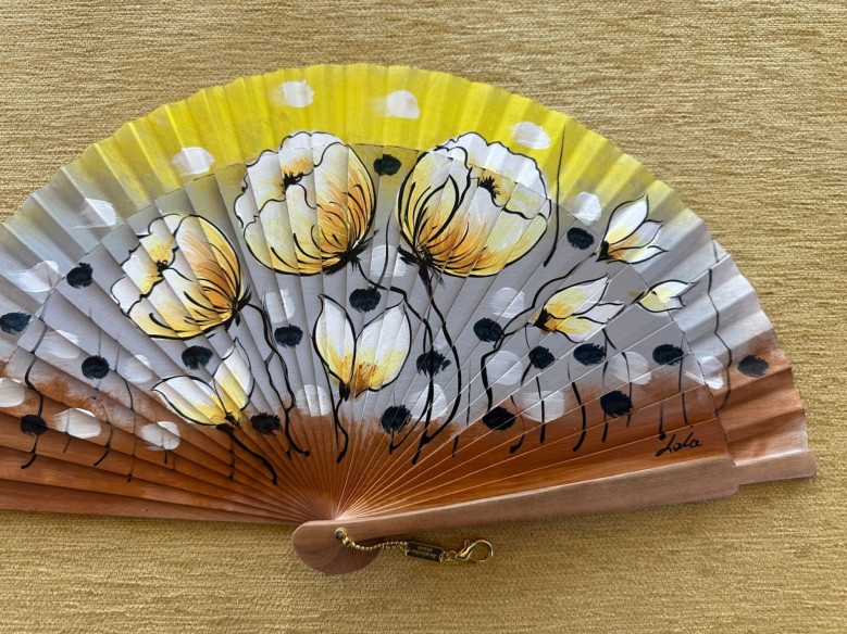 Abanico flores