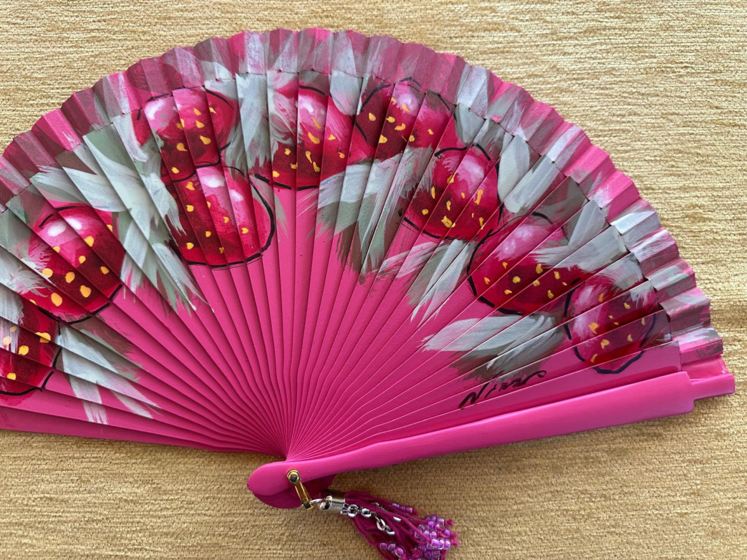 Abanico fresas