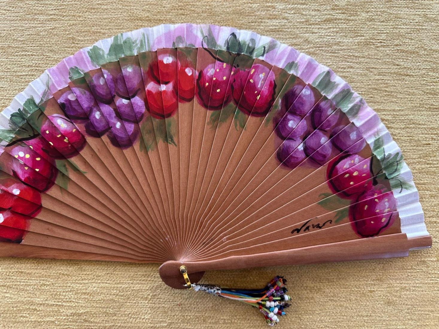 Abanico uvas