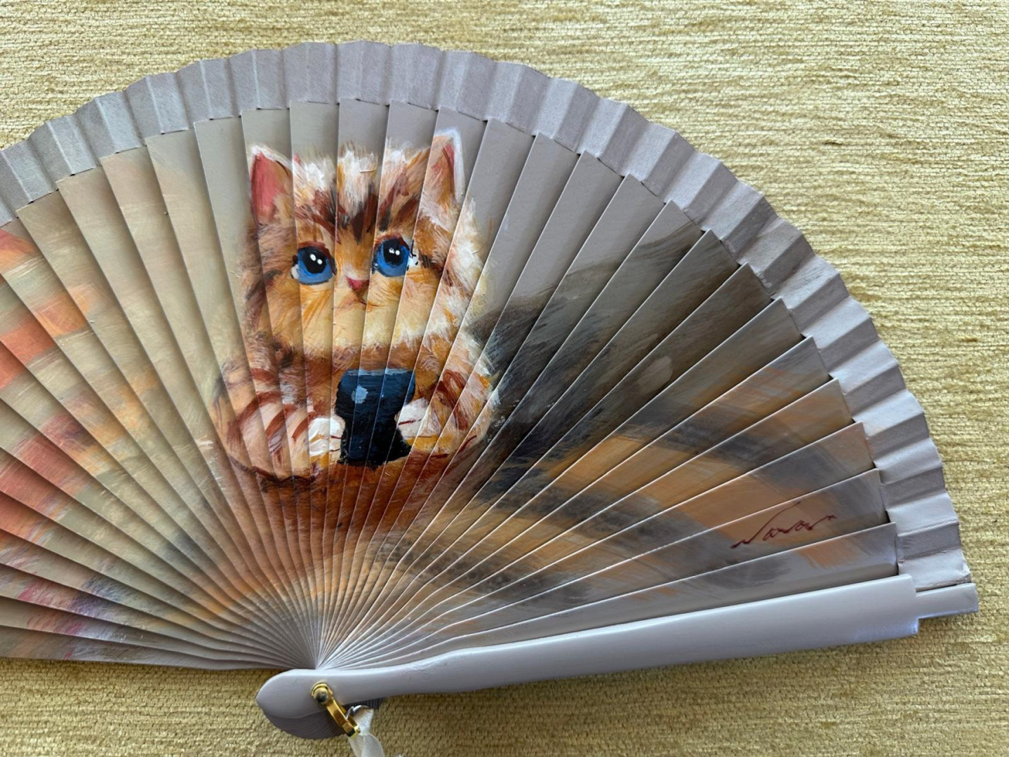 Abanico gato
