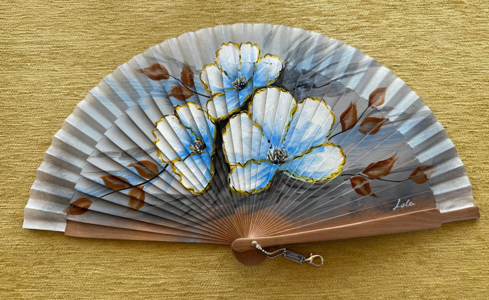 Abanico flores