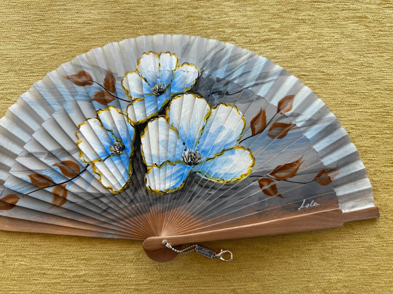 Abanico flores