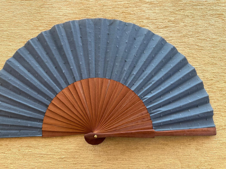 Abanico plumeti gris