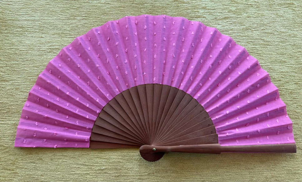 Abanico plumeti fucsia