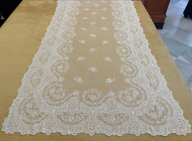 Mantilla semimanual 120*240