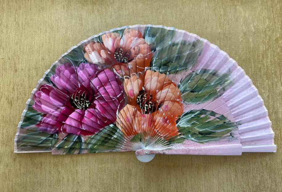 Abanico flores