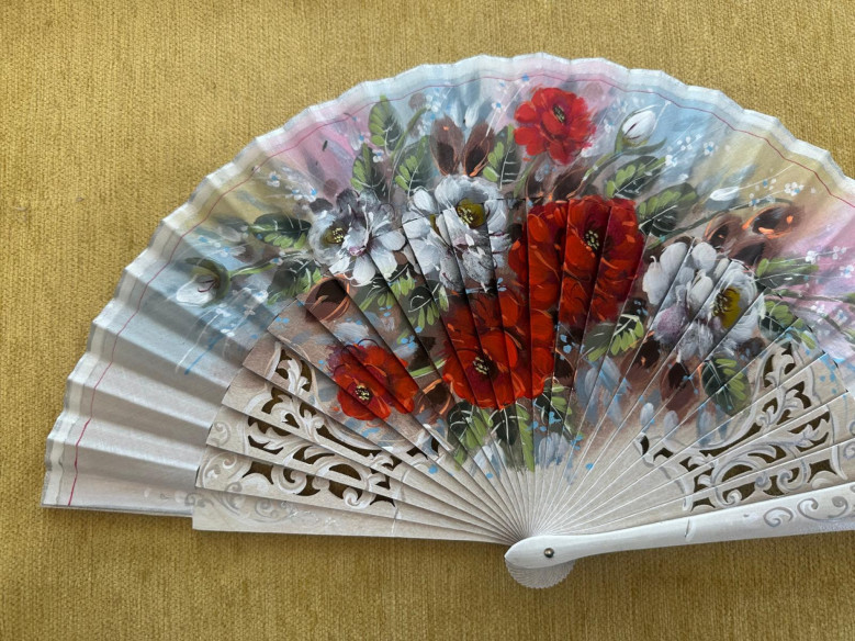 Abanico flores