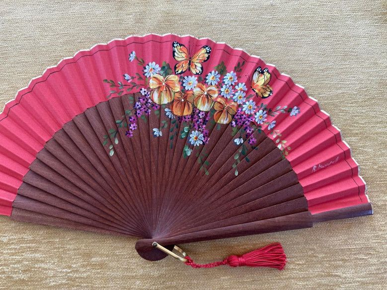 Abanico mariposas