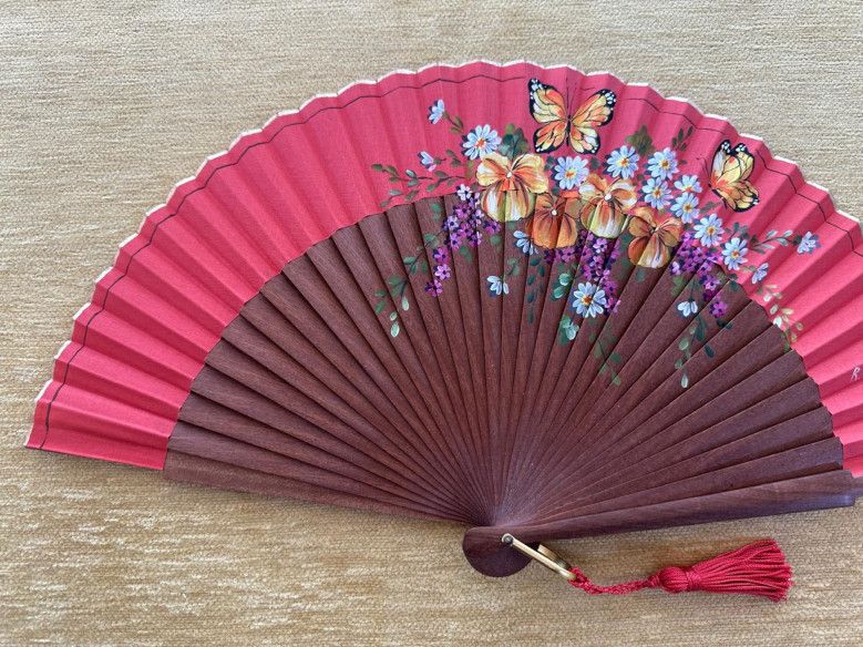 Abanico mariposas