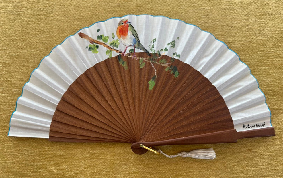 Abanico pájaro