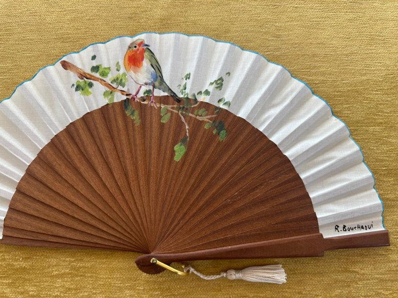 Abanico pájaro