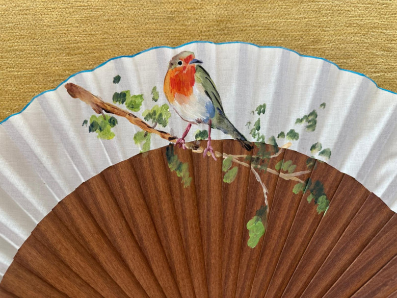 Abanico pájaro