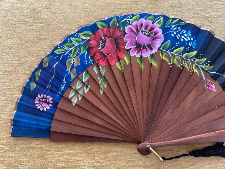 Abanico flores