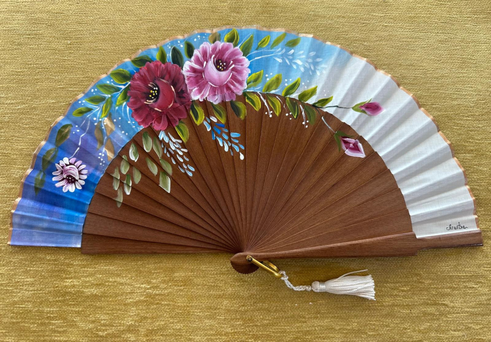 Abanico flores
