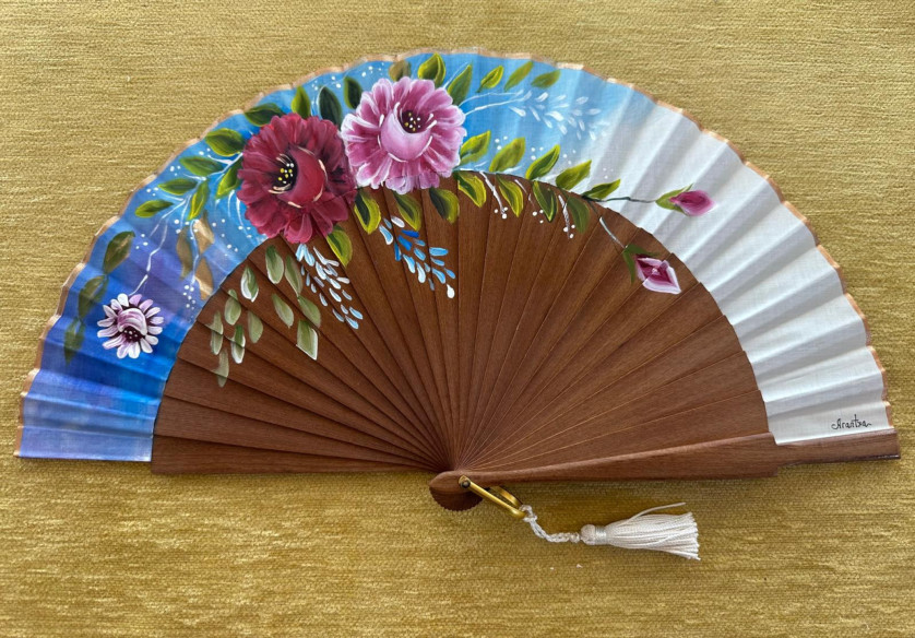 Abanico flores